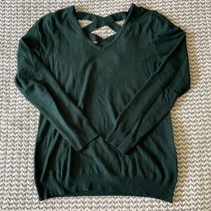 Light weight green sweater